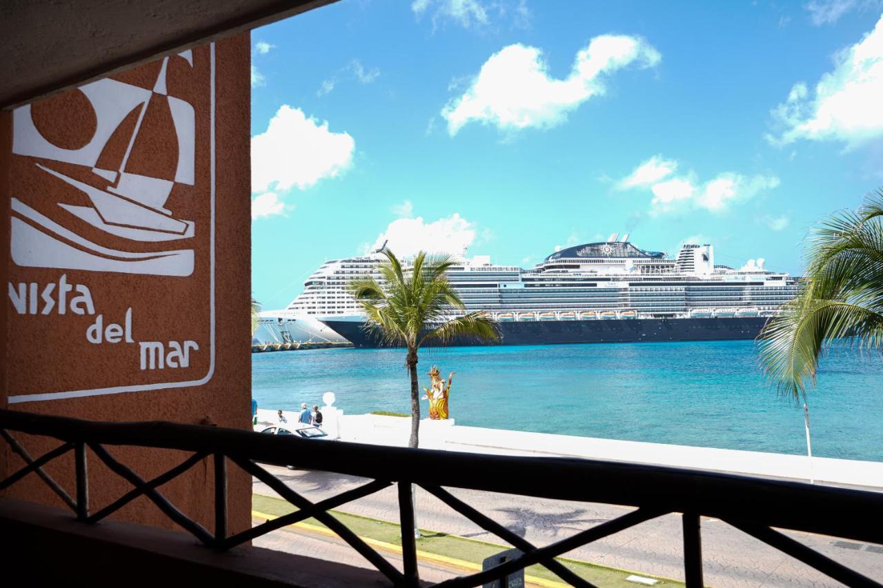 Hotel Boutique Vista Del Mar Cozumel Bagian luar foto