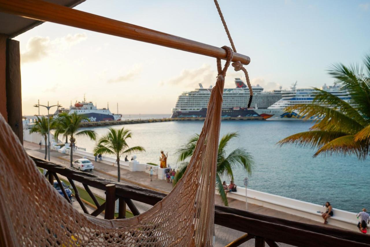 Hotel Boutique Vista Del Mar Cozumel Bagian luar foto