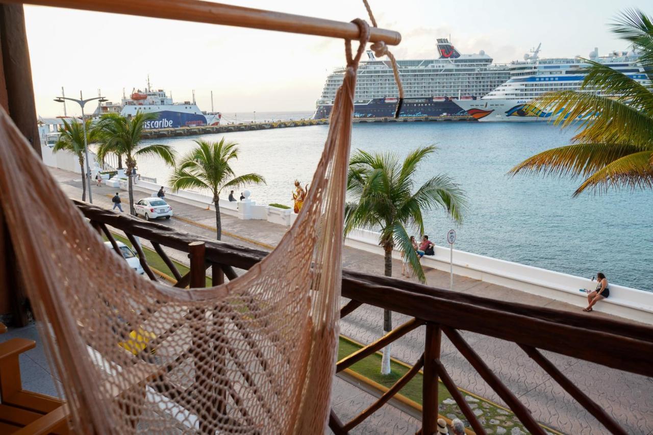 Hotel Boutique Vista Del Mar Cozumel Bagian luar foto
