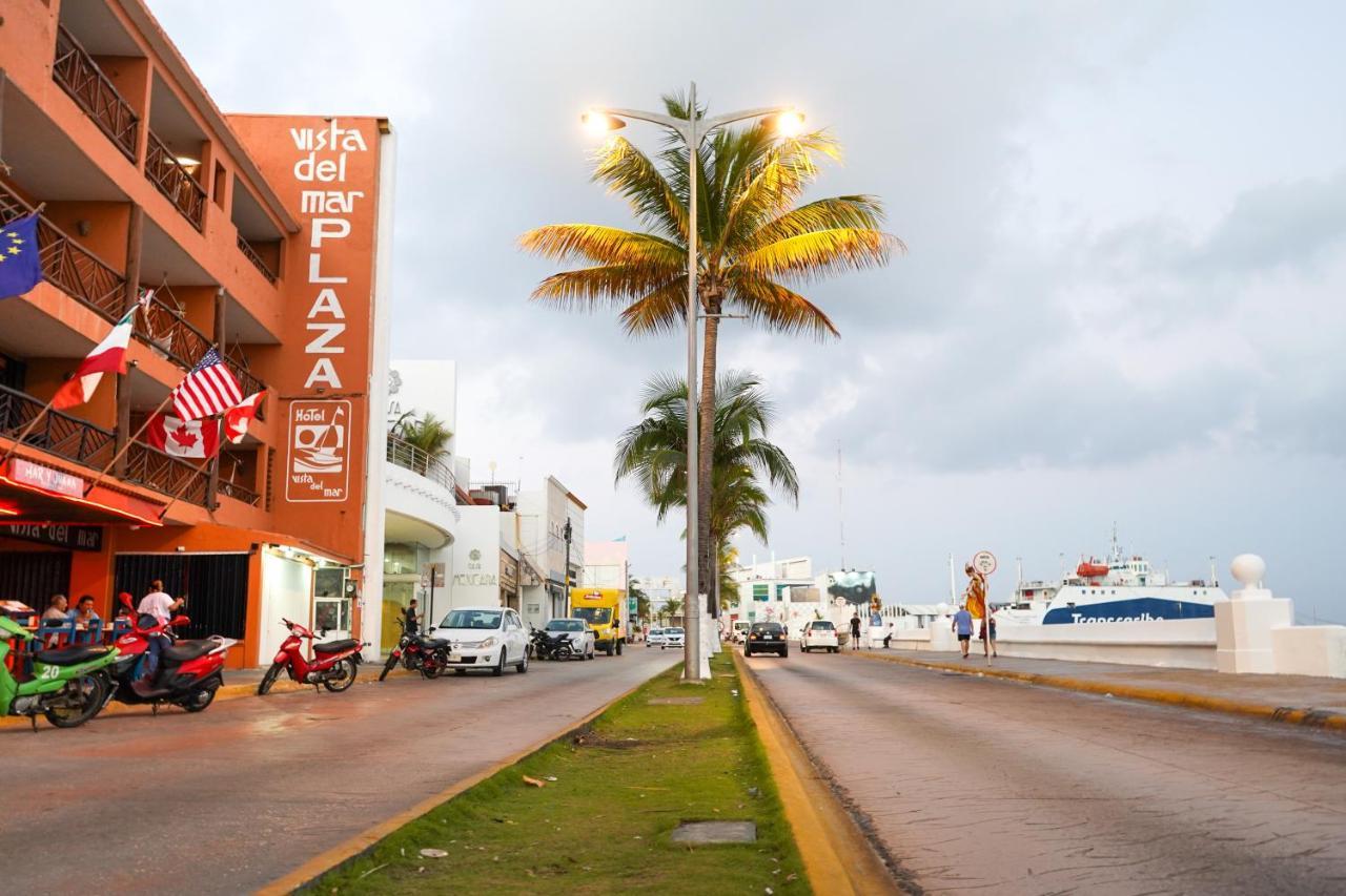 Hotel Boutique Vista Del Mar Cozumel Bagian luar foto