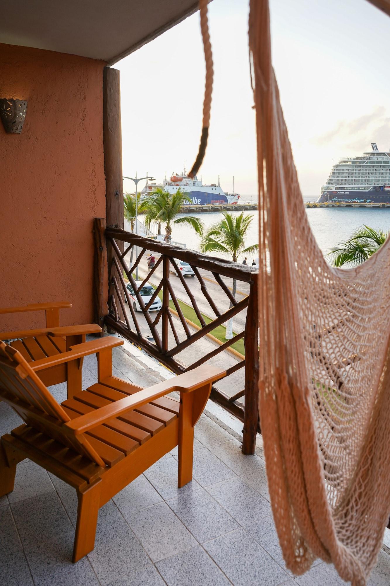 Hotel Boutique Vista Del Mar Cozumel Bagian luar foto