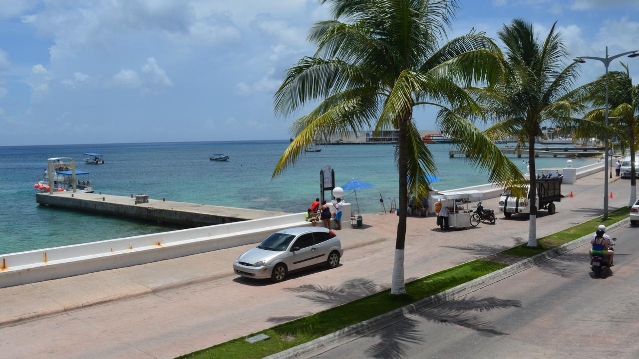 Hotel Boutique Vista Del Mar Cozumel Bagian luar foto